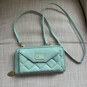 luv betsey by betsey johnson Quilted Hearts Crossbody Bag Convertible Clutch